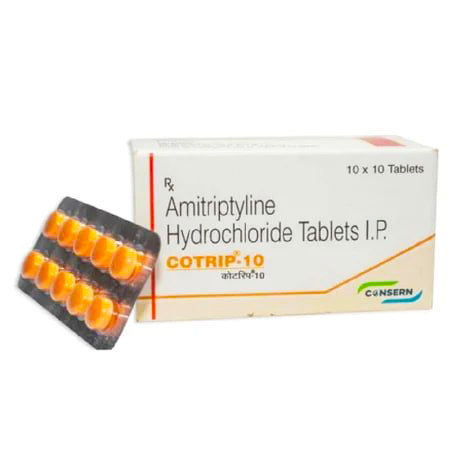 Amitriptyline 10 mg 90 tabs
