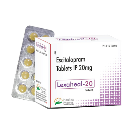 Escitalopram (Lexaheal) 20 mg 30 tabs