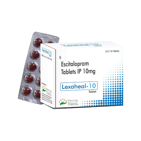 Escitalopram (Lexaheal) 10 mg 90 tabs