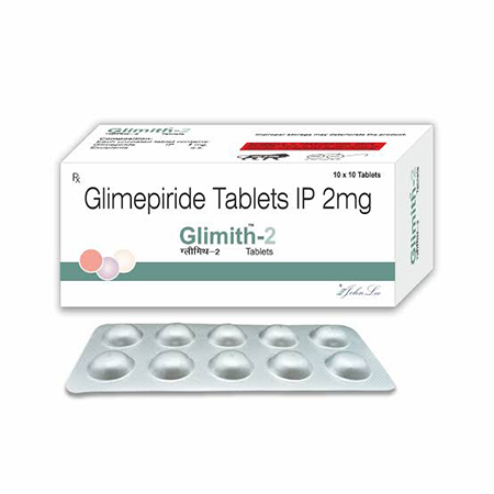 Glimepiride 2 mg 120 tabs