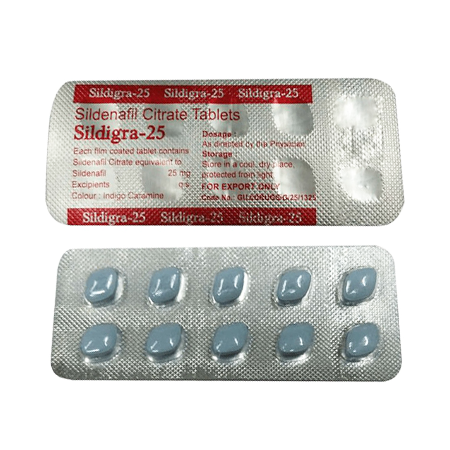 Sildenafil 25 mg 60 tabs