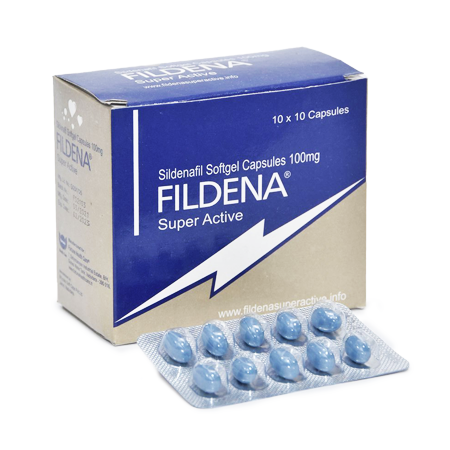 Fildena Super Active 100 mg 270 softgel caps