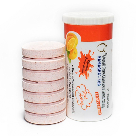 Kamagra Effervescent 100 mg 7 tabs