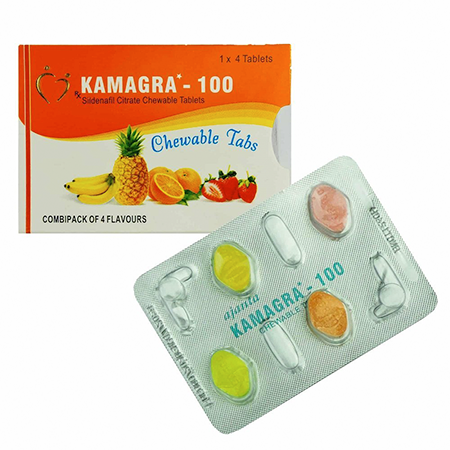 Kamagra Chewable 100 mg 28 tabs