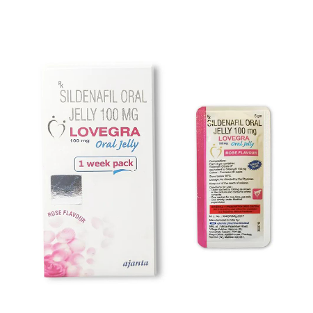 Lovegra Oral Jelly 100 mg 21 sachets