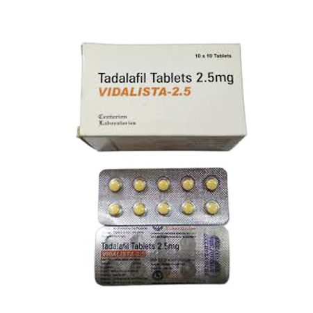 Vidalista (Cialis) 2,5 mg 120 tabs