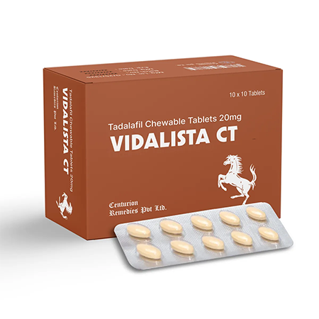 Vidalista CT (Cialis) 20 mg 10 tabs