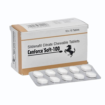 Cenforce Soft 100 mg 10 tabs