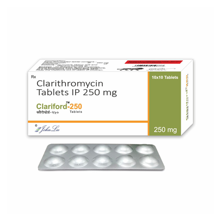 Clarithromycin 250 mg 30 tabs