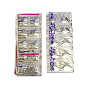 Prednisolone 40 mg 180 tabs