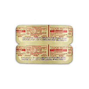 Colchicine (Goutnil) 0.5 mg 90 tabs