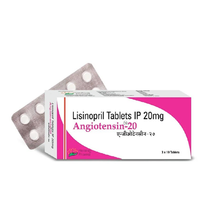Zestril (Lisinopril) 20 mg 30 tabs