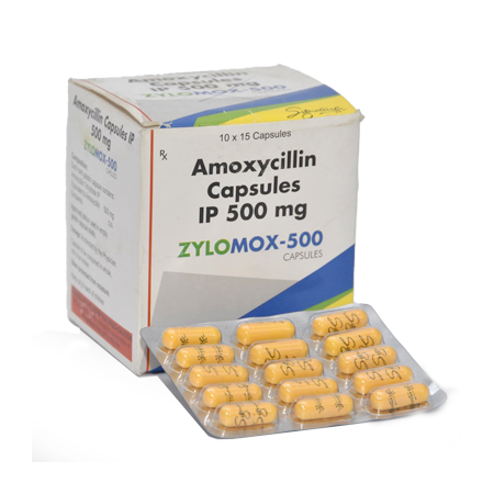 Amoxicillin 500 mg 60 caps