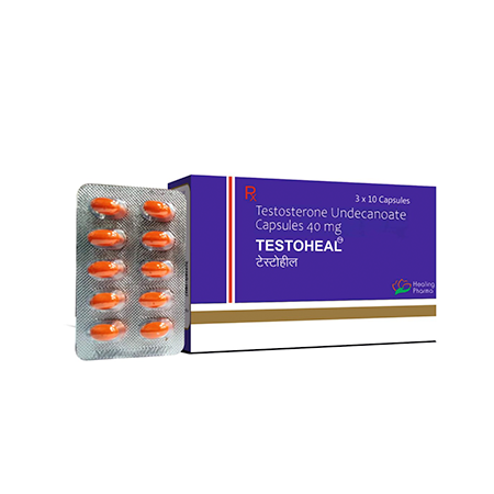 Testosterone 40 mg 90 softgel caps