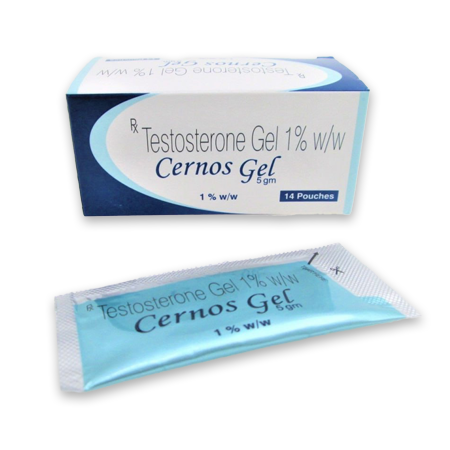Testosterone Gel 5 mg 28 pouches