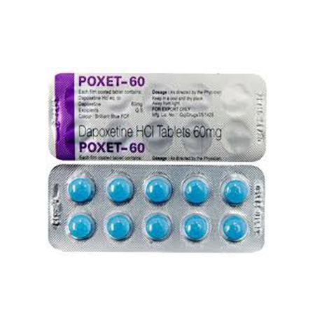 Poxet (Dapoxetine) 60 mg 20 tabs