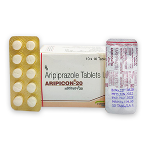 Aripicon-20 (Aripiprazole) 20 mg 30 tabs