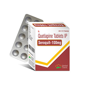 Seroquel 100 mg 30 tabs