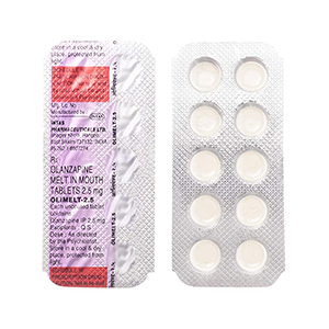Zyprexa 2.5 mg 30 tabs