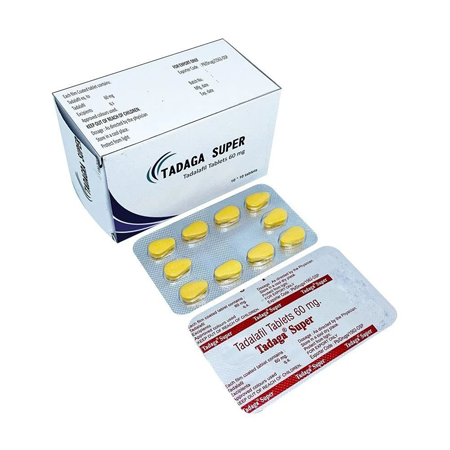 Super Tadaga 60 mg 60 tabs
