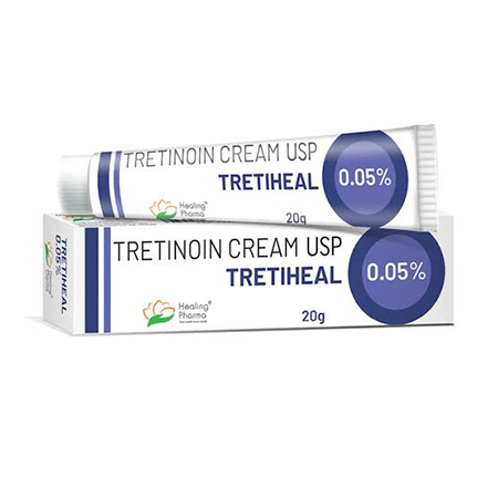 Tretiheal Cream 0.05% 6 tubes