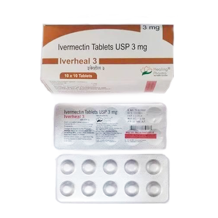 Iverheal (Ivermectin) 3 mg 10 tabs