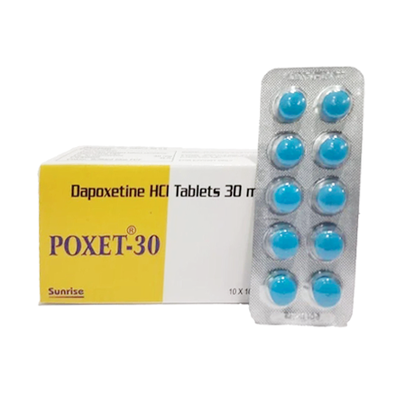 Poxet (Dapoxetine) 30 mg 20 tabs