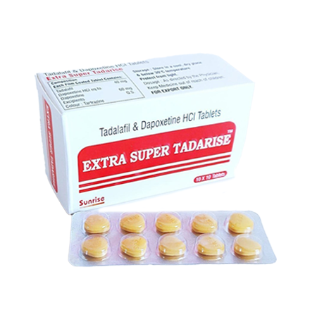 Extra Super Tadarise 40/60mg 270 tabs
