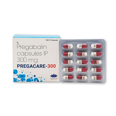 Pregabalin (Pregacare) US-US 300 mg 90 caps